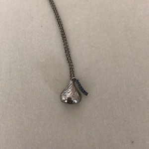 Hershey’s kiss necklace